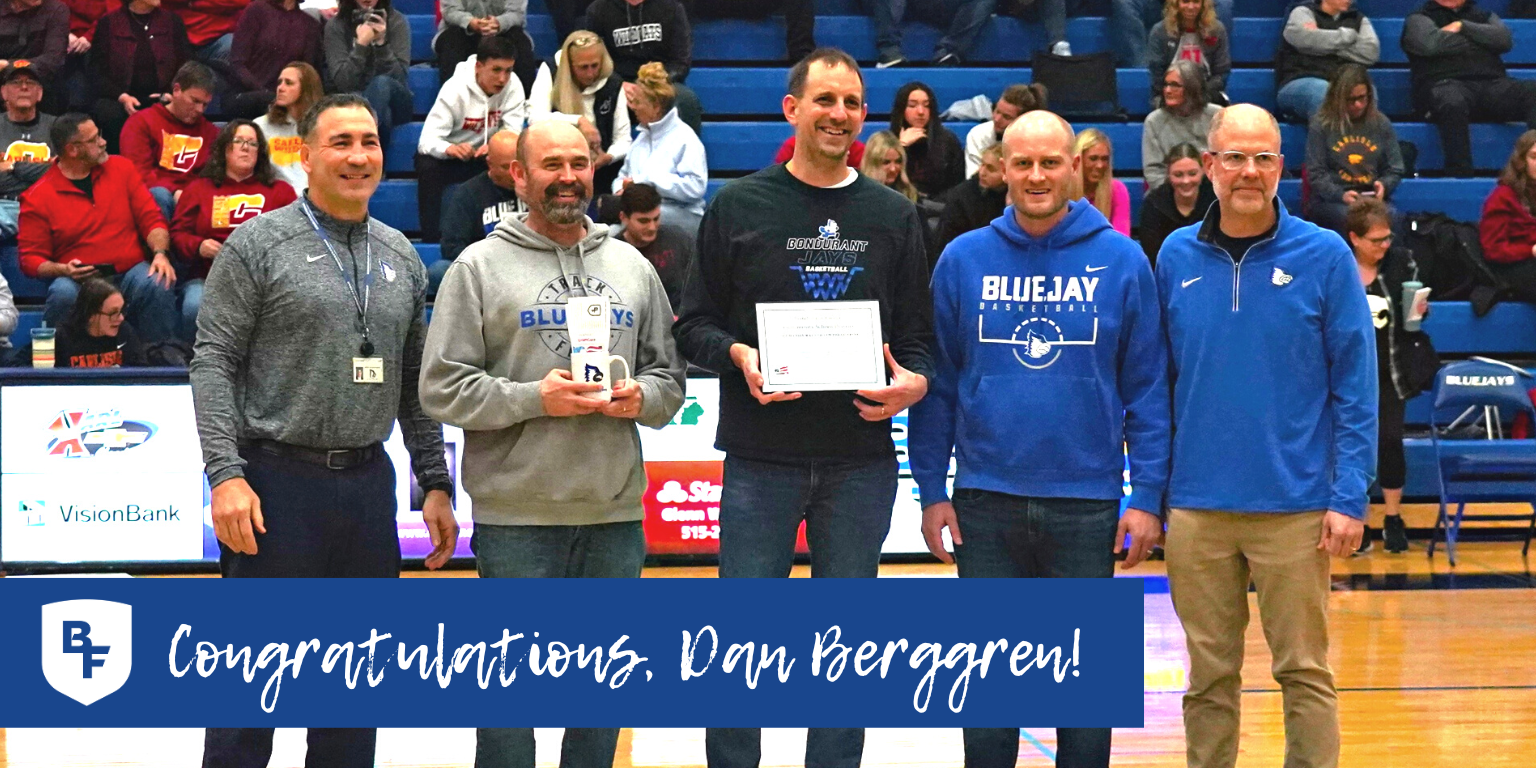 Congratluations, Dan Berggren!