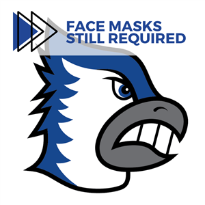 Face  masks still required 